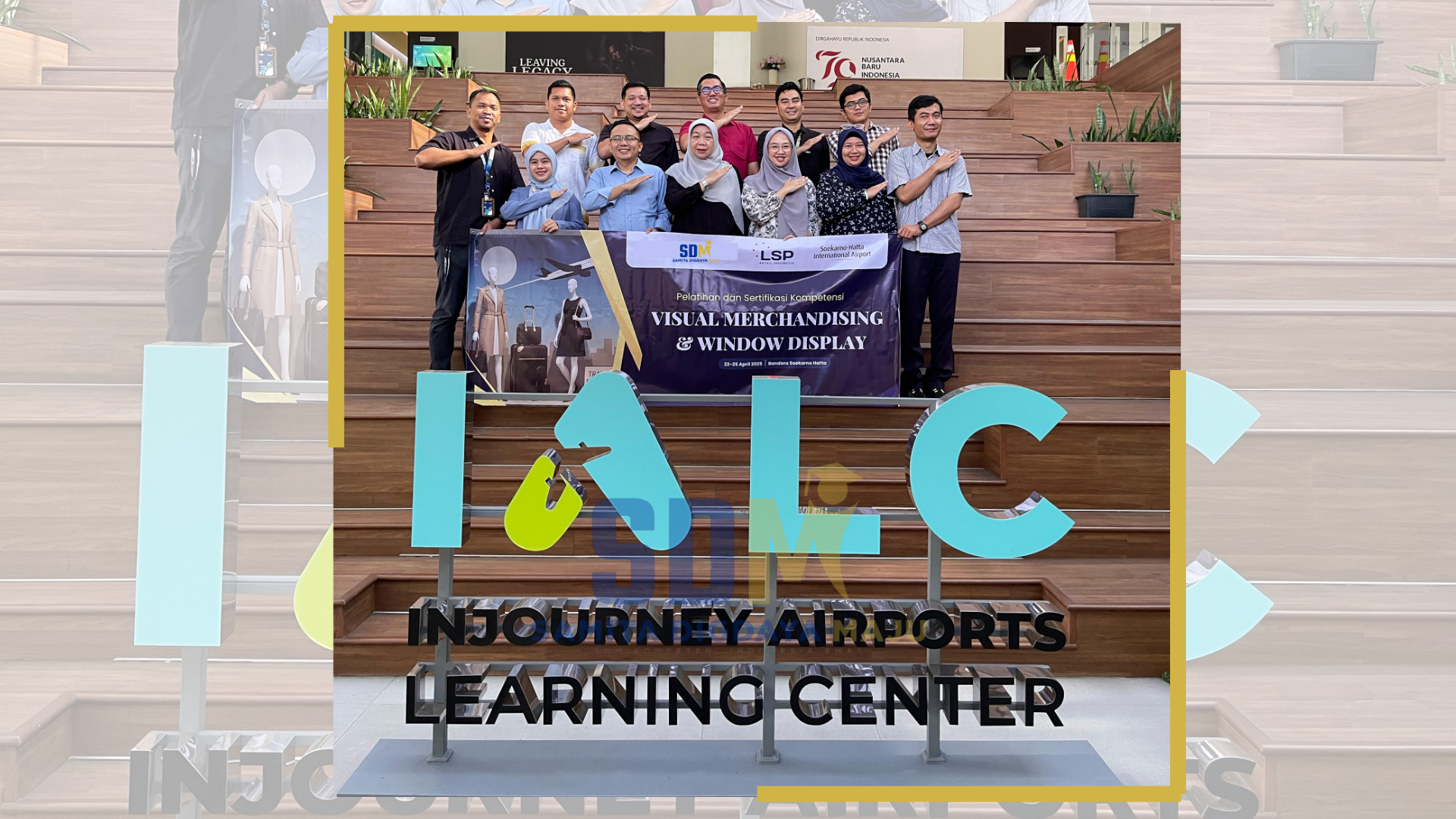 Read more about the article Upaya Meningkatkan Daya Tarik Visual Tenant Bandara Melalui Pelatihan “Virtual Merchandising and Window Display”